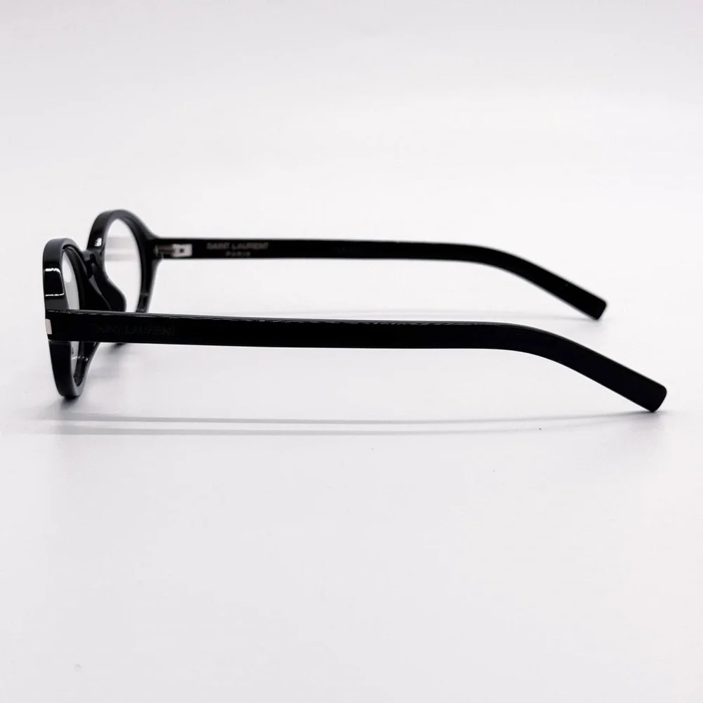 NEW SAINT LAURENT SL 751 JEANNE OPT 001 ROUND BLACK SL751 001 WOMEN EYEGLASSES